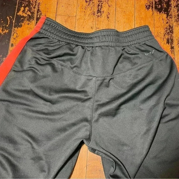 Womens Nike Dri Fit Athletic Track Pants Gray Joggers with zippers size XS - Picture 6 of 10